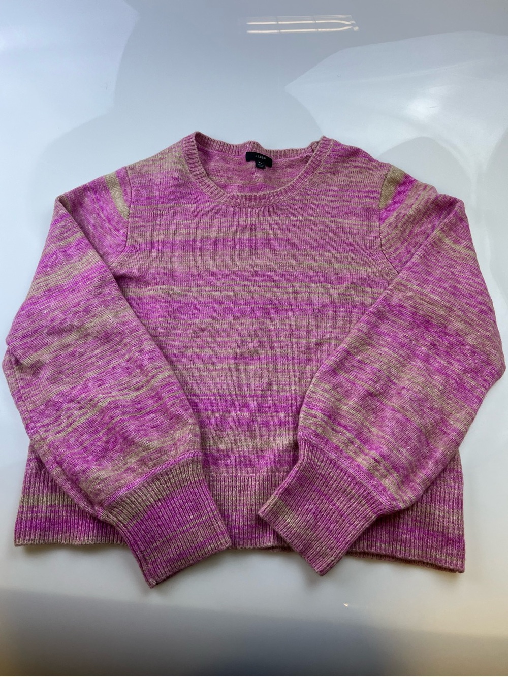 J. Crew Pink Merino Wool/Cashmere Blend Sweater N260-50
